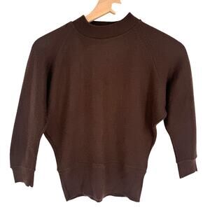 Vintage Kerrybrooke Sears Brown Knit Sweater Pullover Medium